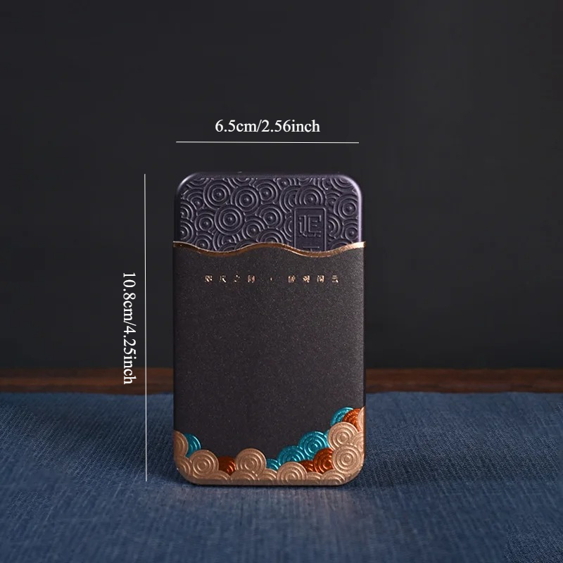 Premium Rectangular Metal Storage Tin Box Portable Candy Biscuit Packaging 5