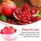 Silicone Pomegranate Peeler Deseeder Tool With Bowl Easy Fruit Kitchen Prep 3