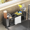 Premium Multi Compartment Kitchen Sink Organizer With Sponge Holder For Kitchen Sink 0