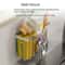 Premium Stainless Steel Sink Caddy Organizer With Sponge Brush Holder 2