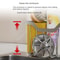 Premium Stainless Steel Sink Caddy Organizer With Sponge Brush Holder 3