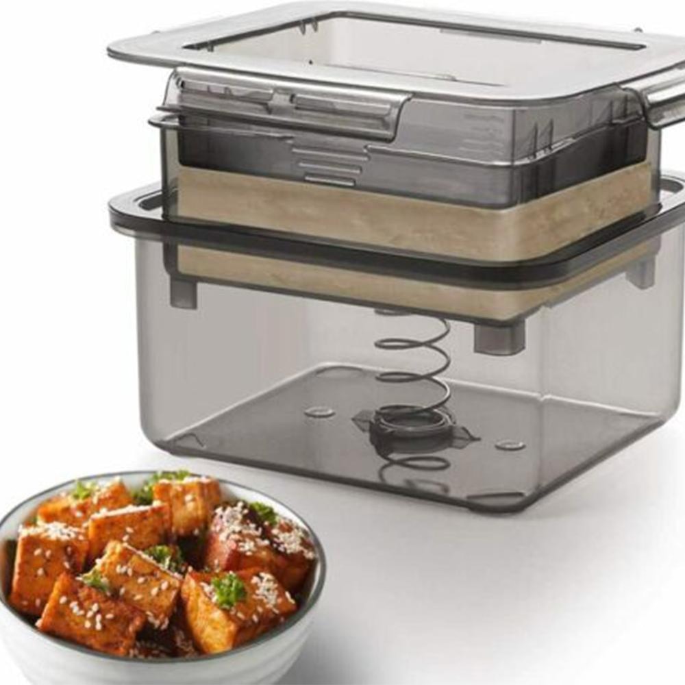 Premium Tofu Maker Mold & Tofu Press with Efficient Tofu Drainer for Quick Soybean Curd Water Removal