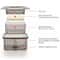 Premium Tofu Maker Mold & Tofu Press with Efficient Tofu Drainer for Quick Soybean Curd Water Removal