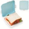 Compact Silicone Sandwich Storage Box Reusable Lunch Snack Solution 7