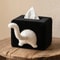 Cute Cat Butt Tissue Box Funny Decorative Cat Tissue Box For Kitchen Bedroom 0