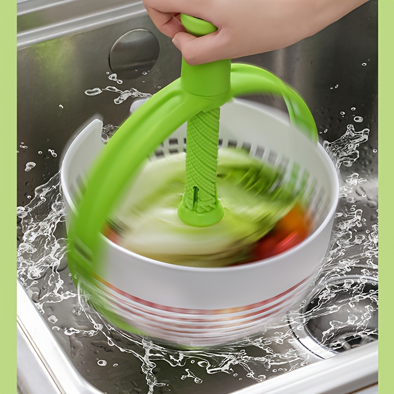 Premium Kitchen Spin Dryer & Fruit Vegetable Cleaner Spacious, Durable, Multifunctional