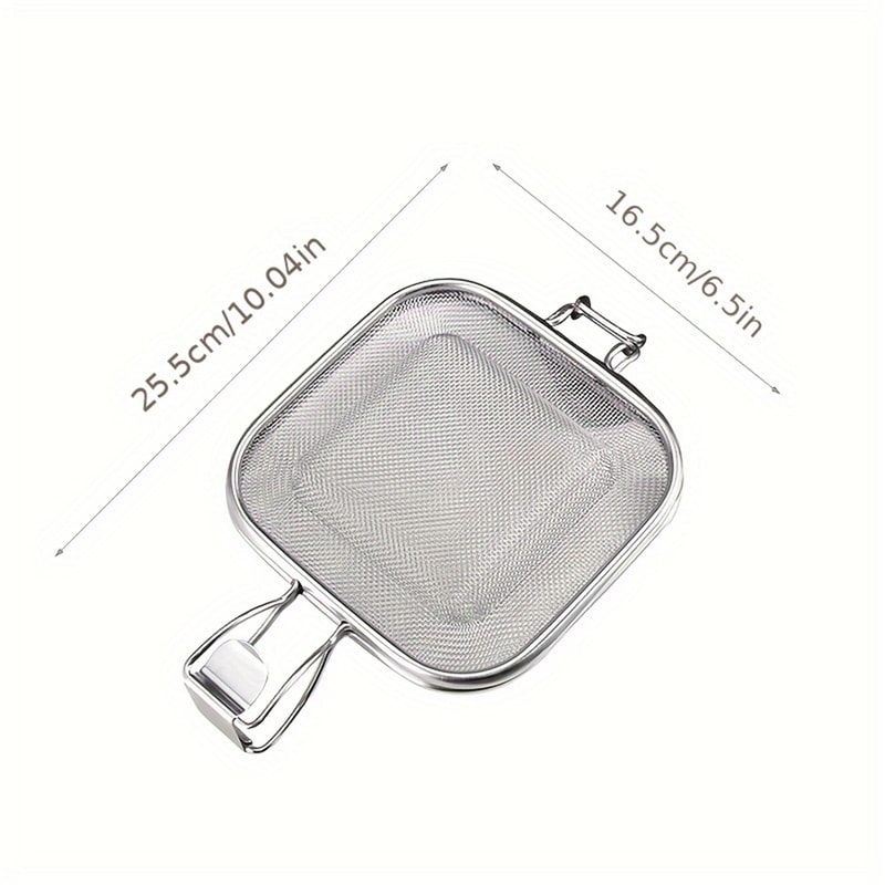 Stainless Steel Oven Sandwich Maker Grill Pan Non Stick Sandwich Toaster Clip