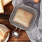 Stainless Steel Oven Sandwich Maker Grill Pan Non Stick Sandwich Toaster Clip