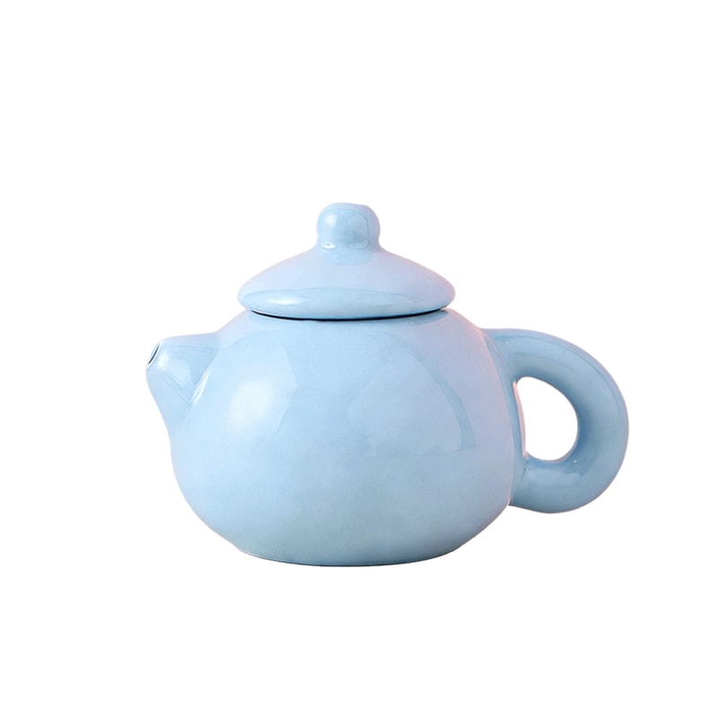 Mini Porcelain Teapot Traditional Chinese Style Ceramic Tea Ornament Home Decor 7