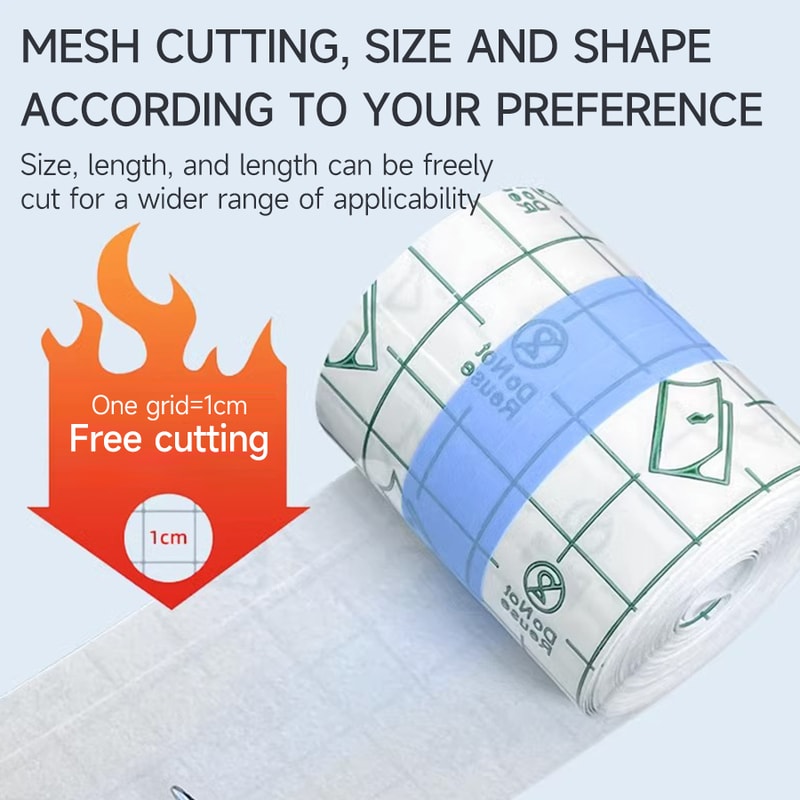 Waterproof Clear Adhesive Bandage for Tattoos & Shower Protection