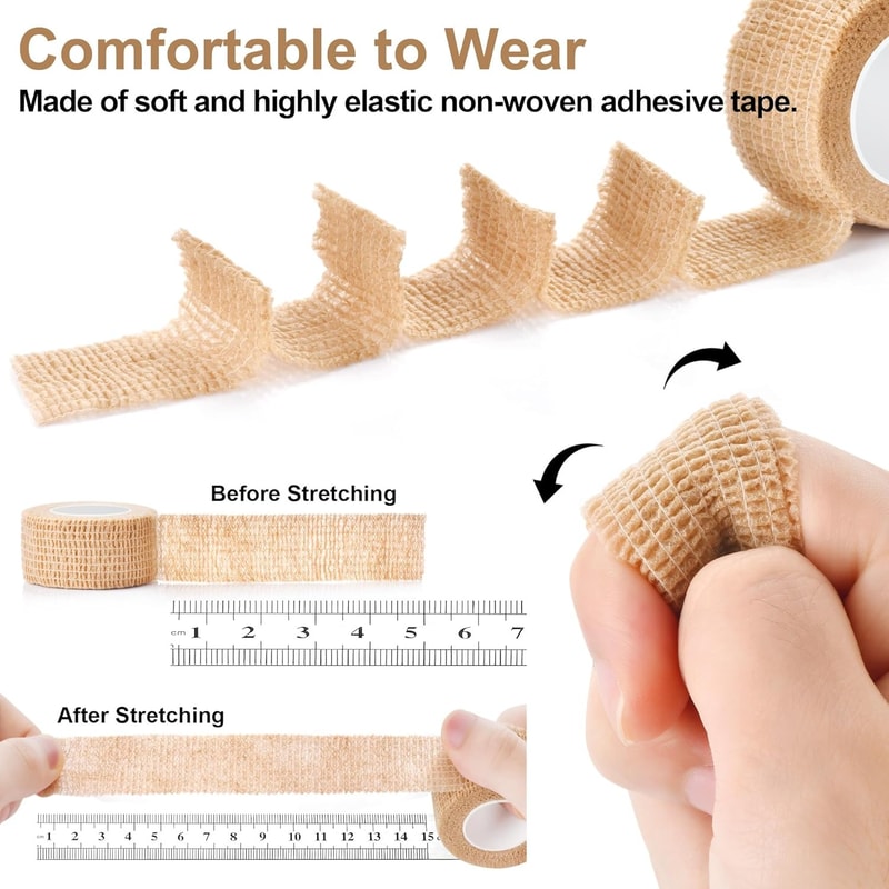 Premium Self Adhesive Toe Support Wrap For Pain Relief Protection 3
