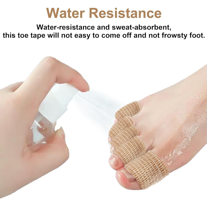 Premium Self Adhesive Toe Support Wrap For Pain Relief Protection 5