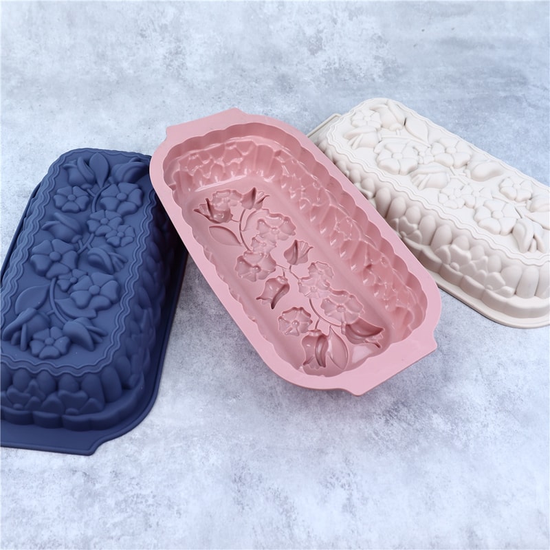 Tulip Blossom Silicone Cake Mold Flower Dessert Bakeware Pan 0