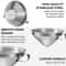 Premium Stainless Steel Funnel with Strainer Brewing Funnel Strainer for Liquid Transfer
