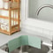 Adjustable Splatter Screen Kitchen Sink Protector Vegetable Washing Board 1
