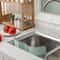 Adjustable Splatter Screen Kitchen Sink Protector Vegetable Washing Board 4