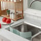 Adjustable Splatter Screen Kitchen Sink Protector Vegetable Washing Board 4