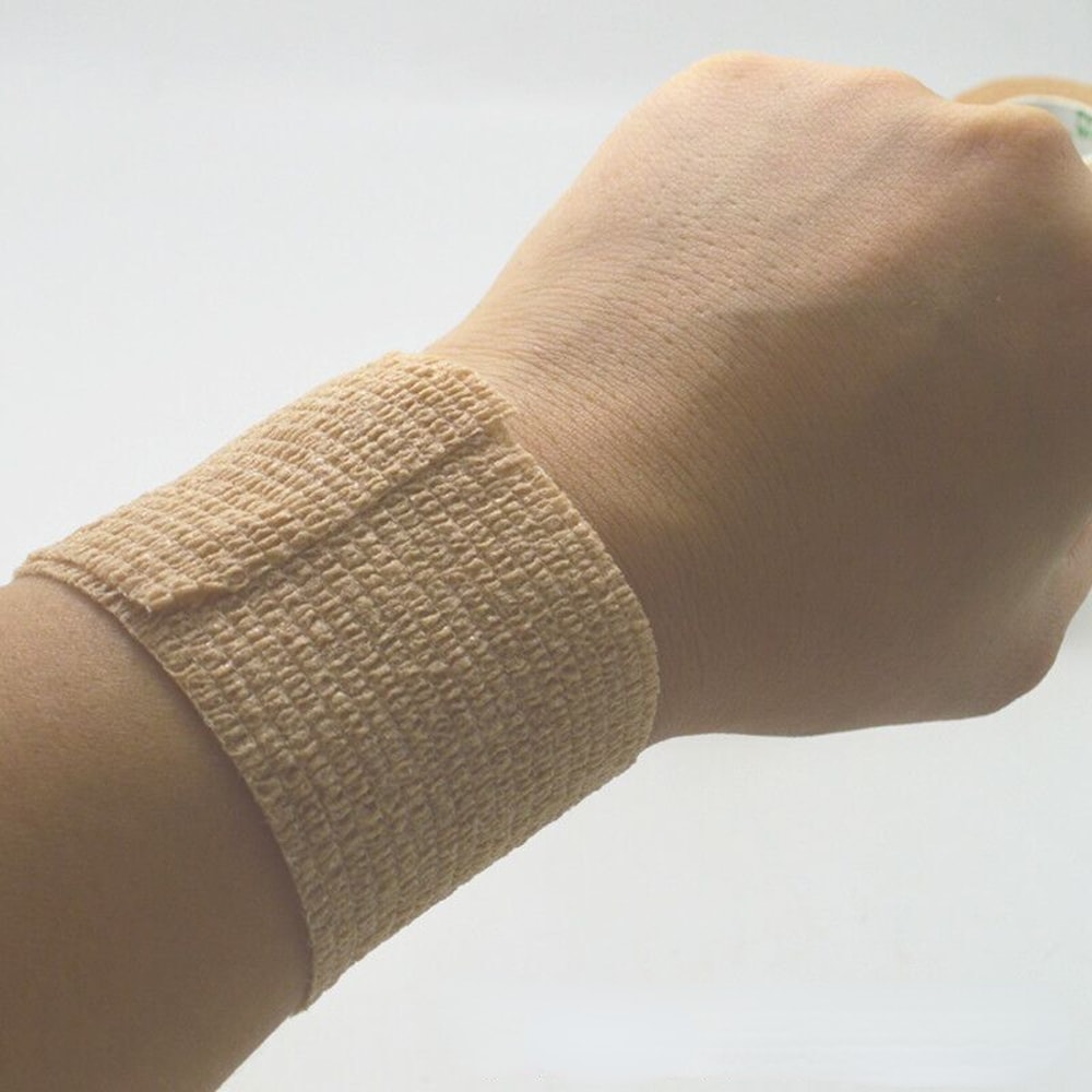 Premium Elastic First Aid Tape Self Adhesive Wound Sports Patch 4