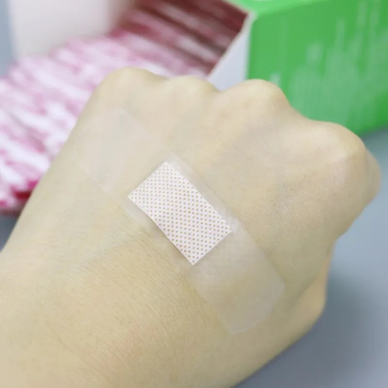 Kids Waterproof Bandages Pack Breathable Transparent First Aid Bandages