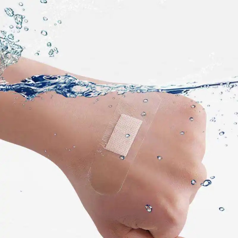 Kids Waterproof Bandages Pack Breathable Transparent First Aid Bandages