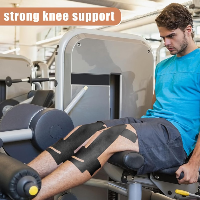 Waterproof Athletic Tape For Joint Support Pain Relief Sports Workouts 5