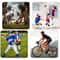 Precut Waterproof Kinesiology Tape Black Athletic Muscle Support Bandage 4