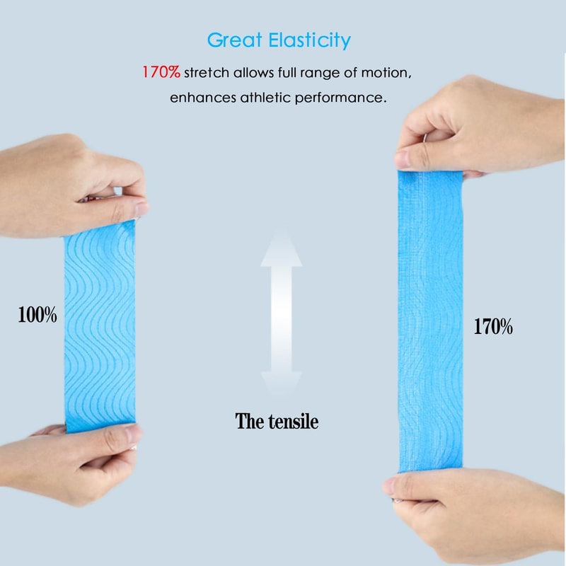Pro Precut Kinesiology Tape Waterproof Athletic Cotton Strips 1