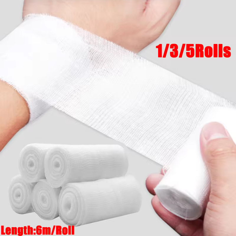 Halloween Mummy Bandage White Elastic Wrap