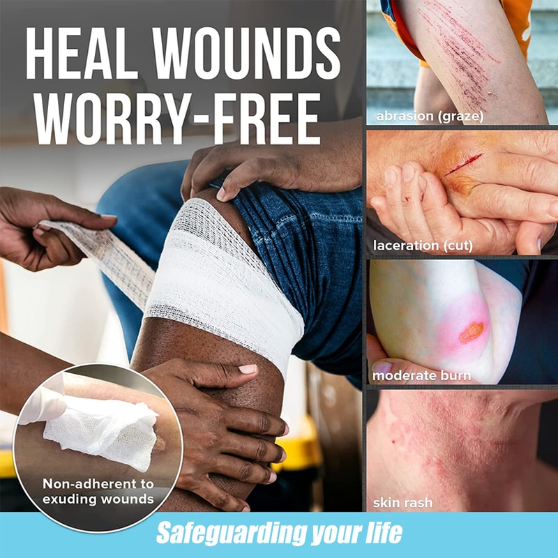 Premium Absorbent Gauze Roll for Wound Care & First Aid