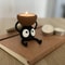 Elegant Printed Tea Light Candle Holder Cute Decorative Tealight Stand