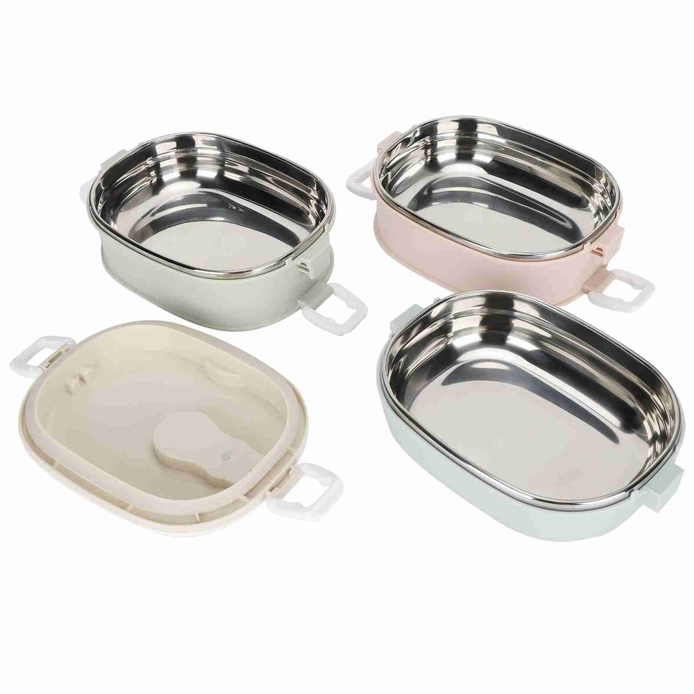 Large Capacity Multi Layer Stainless Steel Lunch Box For Office School 4