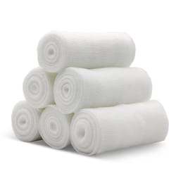 premium elastic wound dressing gauze pbt conforming bandage for first aid & outdoor travel