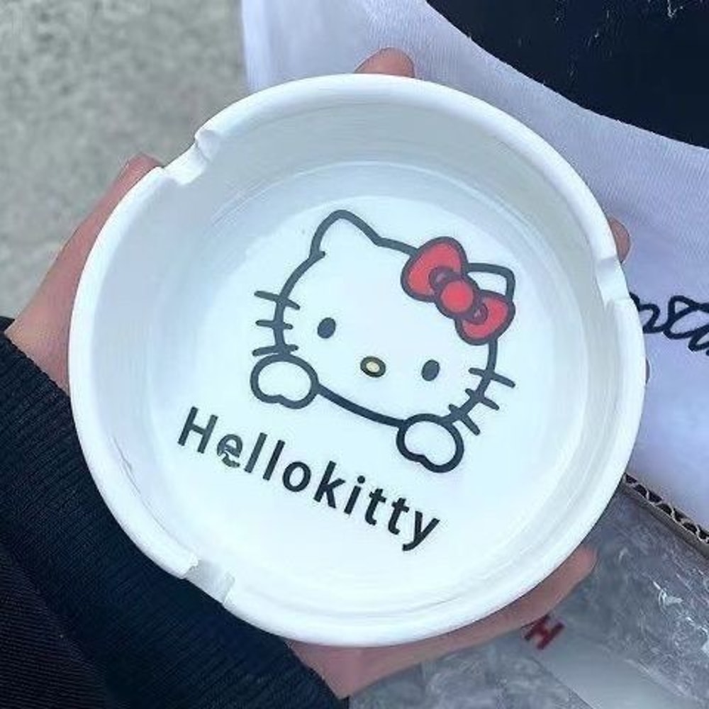 Extra Large Cute Hellokitty Ashtray Trendy Gift for Boyfriend
