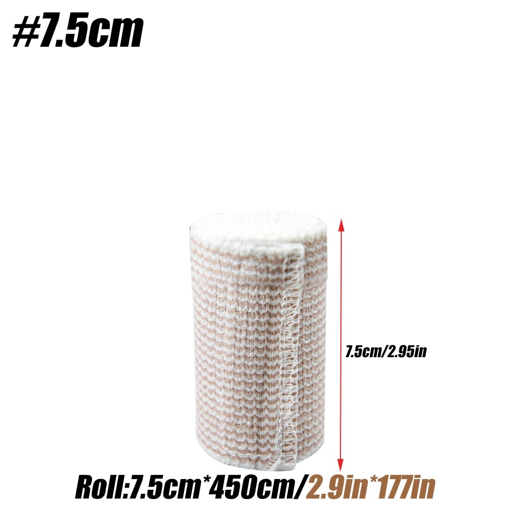 Premium Elastic Bandage Wrap Self Closure Athletic Sport Tape For Ankle Wrist Joint Support 7