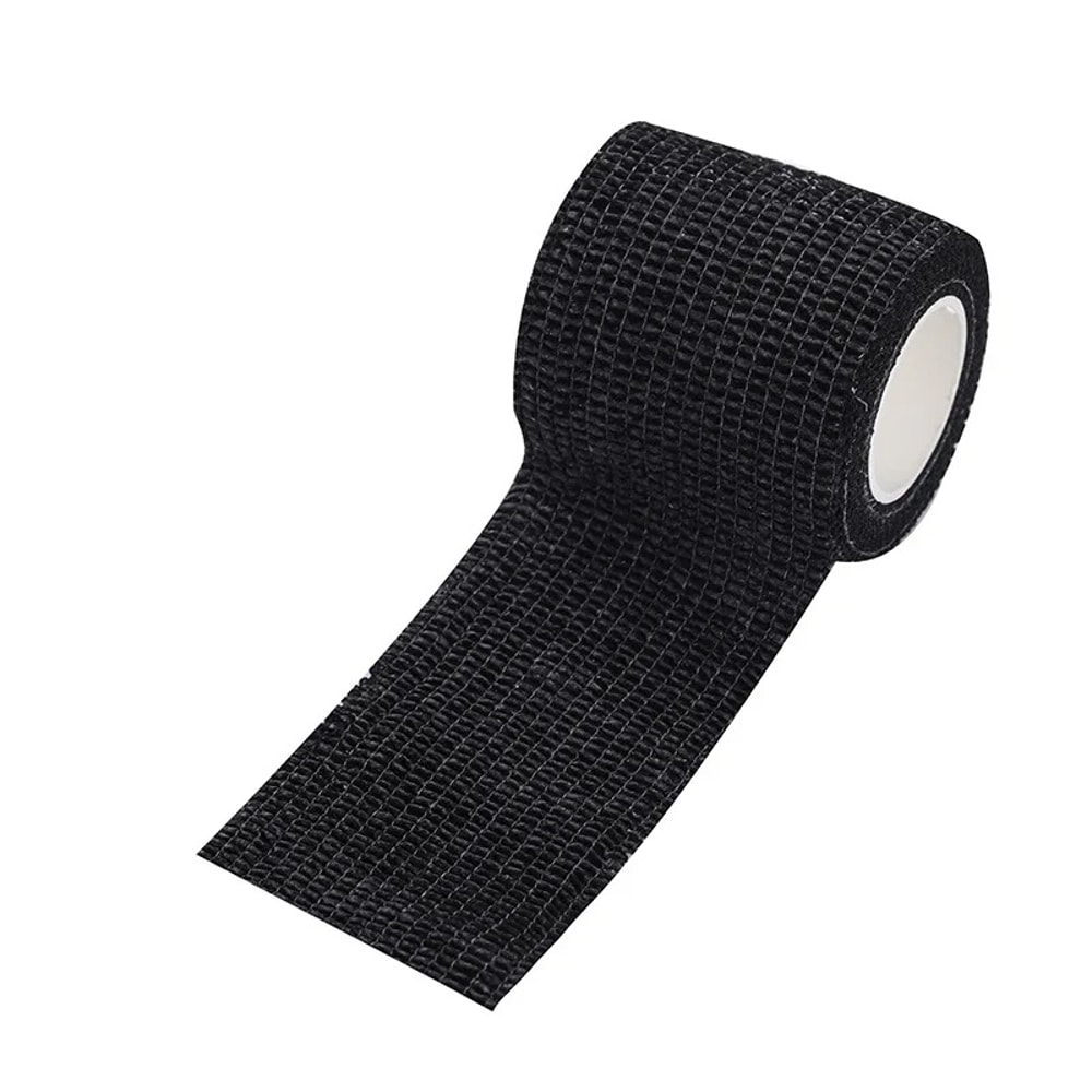 Premium Disposable Tattoo Grip Covers Black Bandage Wrap For Tattoo Machines 5