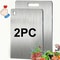 Premium Stainless Steel Cutting Board Set Heavy Duty & Non Slip