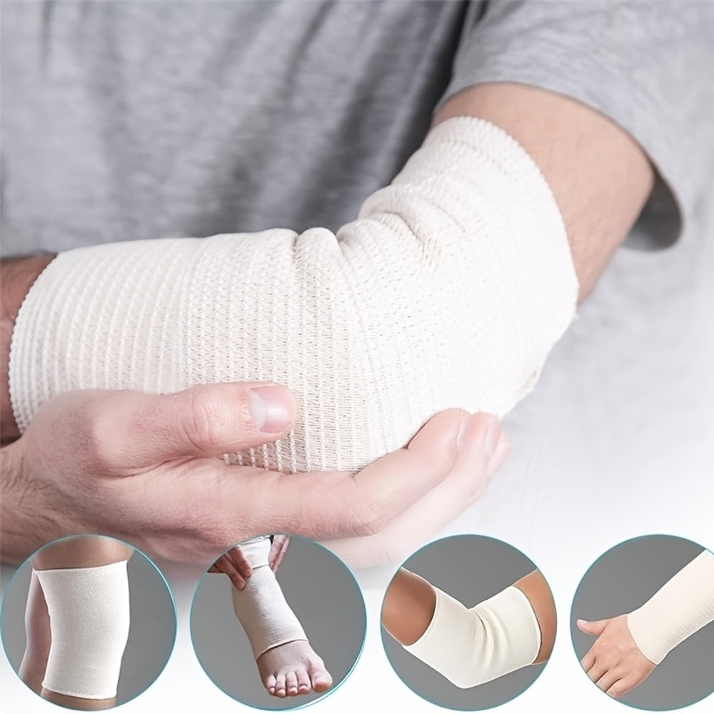 Portable Elastic Tubular Bandage Cut to Fit Compression Support Bandage
