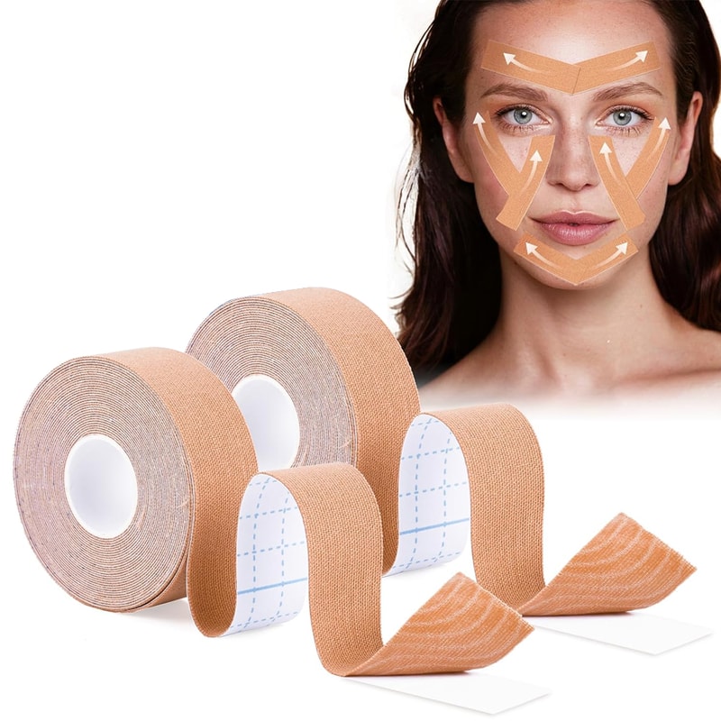 V Line Face Lifting Kinesiology Tape for Neck & Wrinkle Care