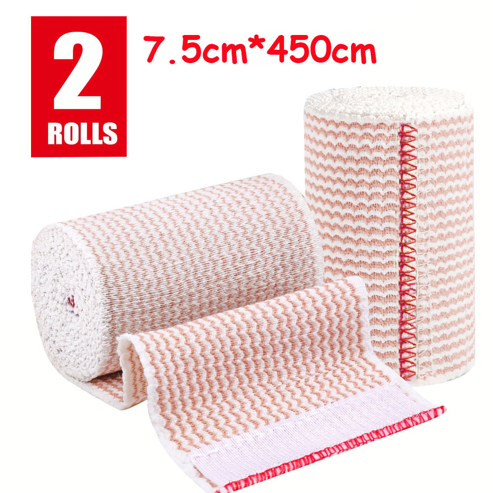 Premium Elastic Compression Bandage Wrap For Knees Ankles Wrists 7