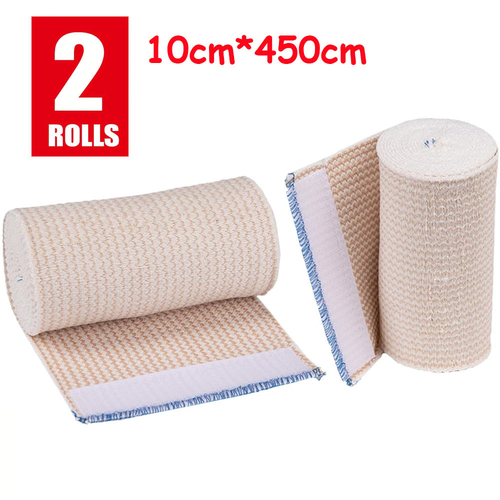 Premium Elastic Compression Bandage Wrap For Knees Ankles Wrists 8