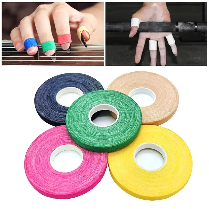 Premium Finger Tape Elastic Sports Bandage For Protection Grip 0