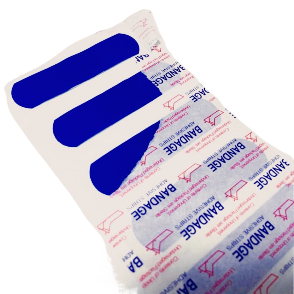 Metal Detectable Bandages for Chefs & Kitchen Safety