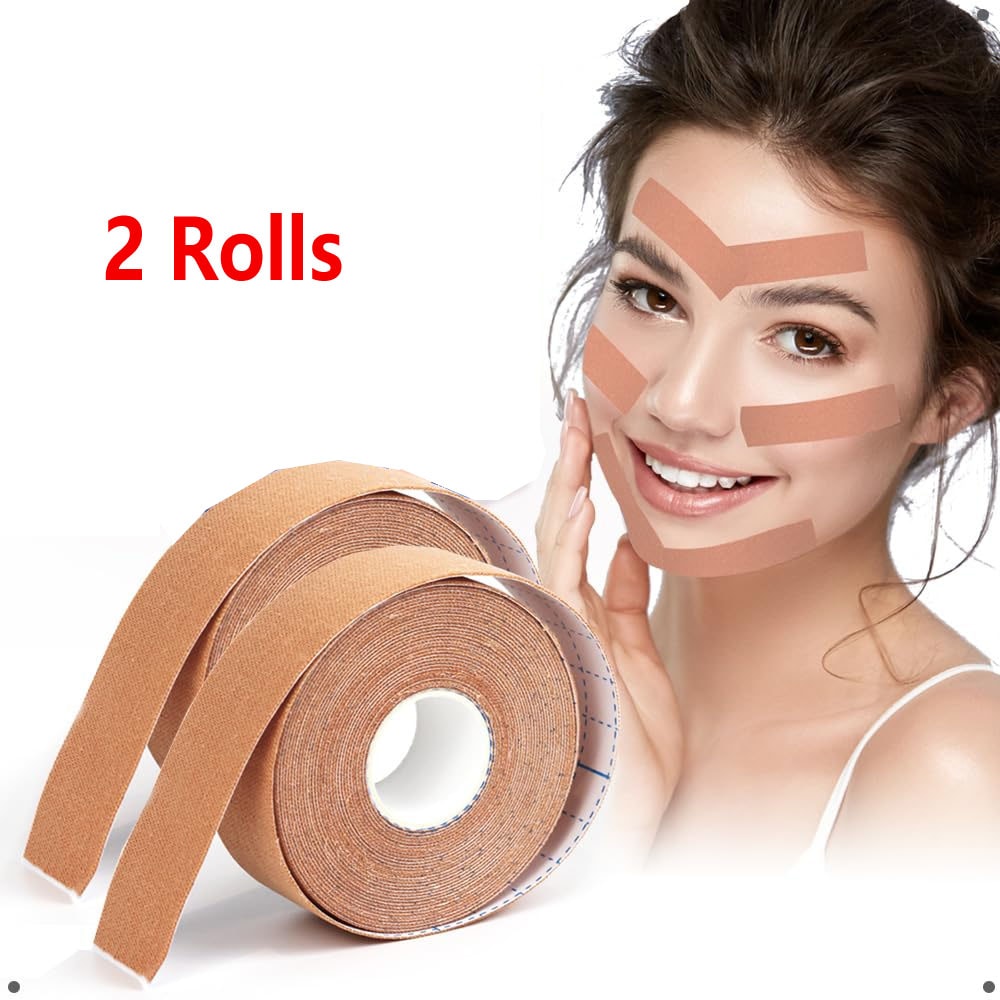 Facial Neck Lift Tape Set Premium Facial Lift Tape Anti Wrinkle Patches For Firming Toning 0
