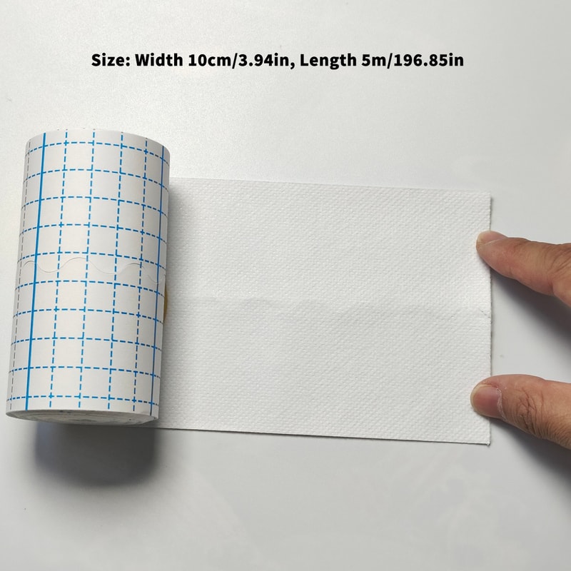 Breathable Self Adhesive Medical Tape Roll Skin Friendly Adhesive Plaster Roll