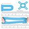 Premium Knee Kinesiology Tape Waterproof Sports Tape For Pain Relief Support Stability 2