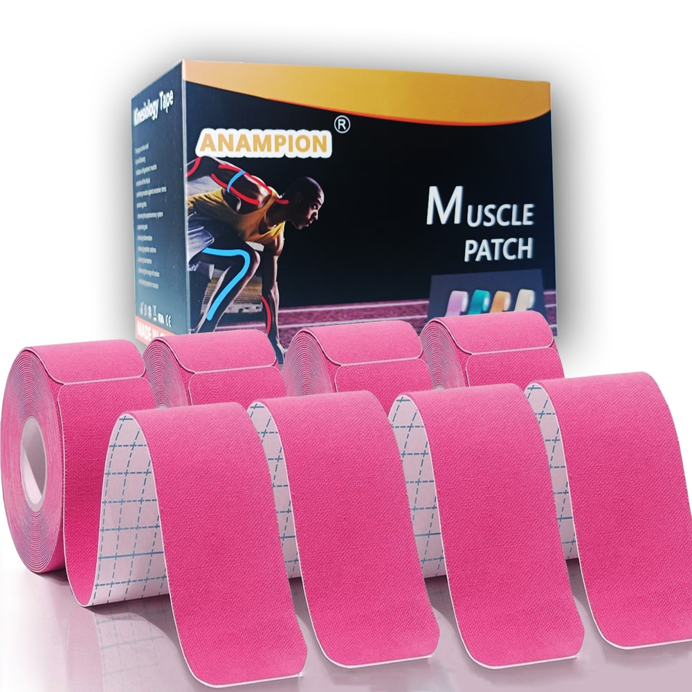 Pro Kinesiology Tape Roll Set Waterproof Breathable Athletic Tape 7