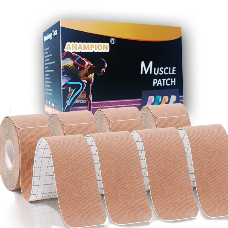 Pro Kinesiology Tape Roll Set Waterproof Breathable Athletic Tape 9