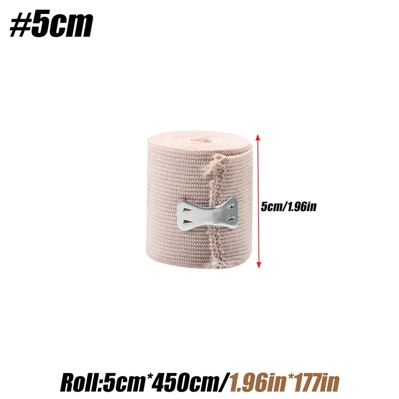 Premium Sports Compression Bandage Wrap Elastic First Aid Support For Ankle Wrist Arm Leg 6