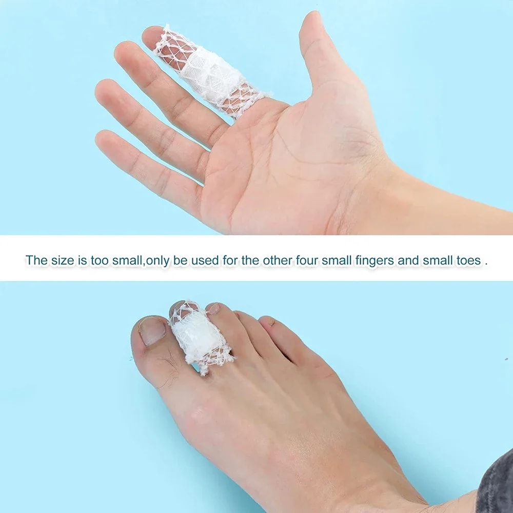 Premium Tubular Elastic Bandage Breathable Non Adhesive Wound Dressing Retainer 2