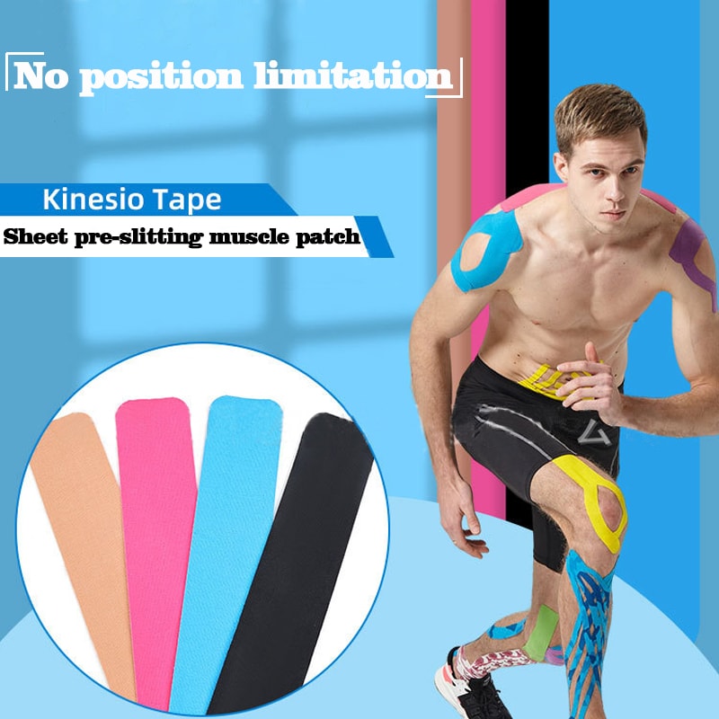 Premium Waterproof Breathable Kinesiology Tape Hypoallergenic Sports Protective Tape 2